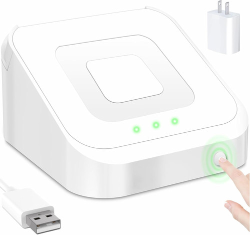 Square dock for reader - for,